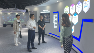 蕭山經(jīng)濟(jì)技術(shù)開發(fā)區(qū)管委會(huì)副主任朱國(guó)軍一行蒞臨健培科技考察調(diào)研