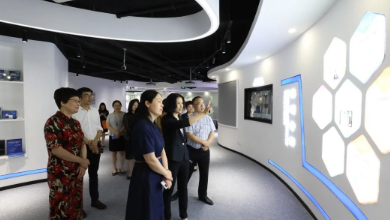 杭州市婦聯(lián)阮英主席一行蒞臨健培指導(dǎo)工作