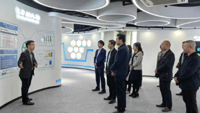 重慶市南岸區(qū)區(qū)委常委、組織部部長楊繼成一行蒞臨健培科技考察調(diào)研