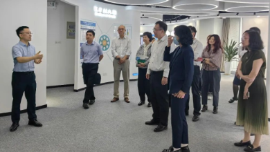 上海市僑聯(lián)黨組成員、副主席兼秘書長(zhǎng)陶勇一行蒞臨健培科技考察調(diào)研
