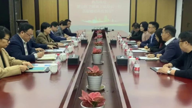 蕭山區(qū)衛(wèi)健局黨委書(shū)記、局長(zhǎng)王斌一行 蒞臨健培科技考察調(diào)研