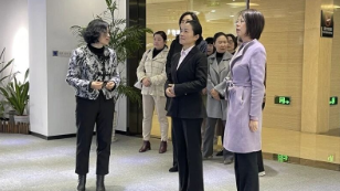 杭州市婦聯(lián)黨組書記、主席楊曉峰一行蒞臨健培科技考察調(diào)研