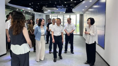 杭州市發(fā)改委黨組副書記、副主任、機(jī)關(guān)黨委書記楊釗一行蒞臨健培科技考察調(diào)研